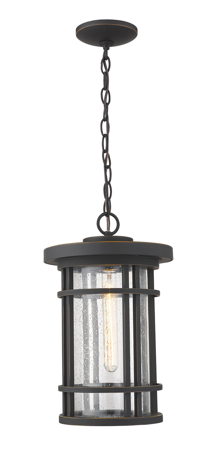 Z-Lite Jordan 570CHB-ORB 1 Light Outdoor Chain Mount Ceiling Fixture
