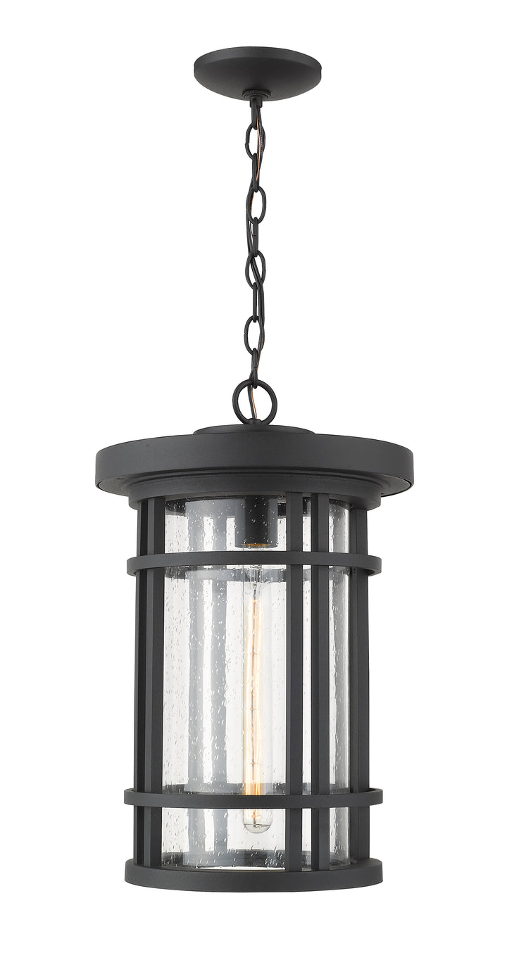 Z-Lite Jordan 570CHXL-BK 1 Light Outdoor Chain Mount Ceiling Fixture
