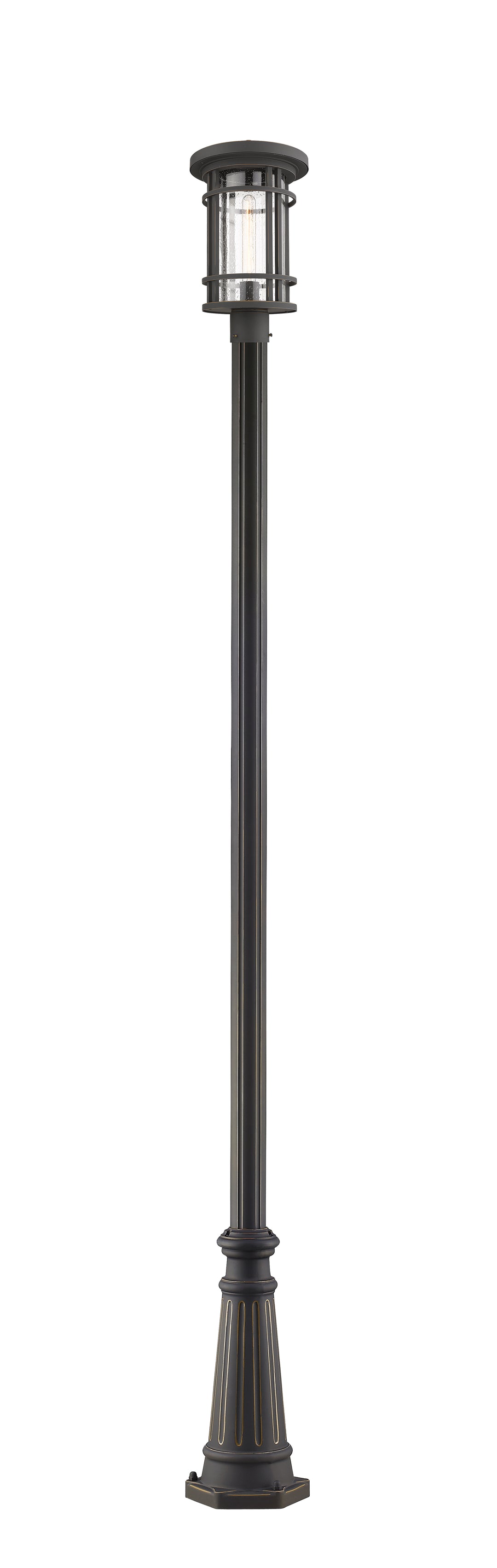 Z-Lite Jordan 570PHB-519P-ORB 1 Light Outdoor Post Mounted Fixture