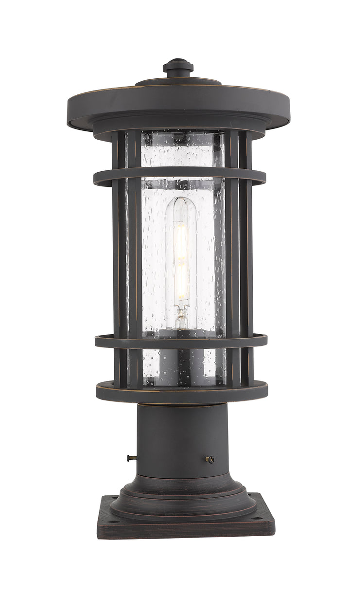 Z-Lite Jordan 570PHM-533PM-ORB 1 Light Outdoor Pier Mounted Fixture