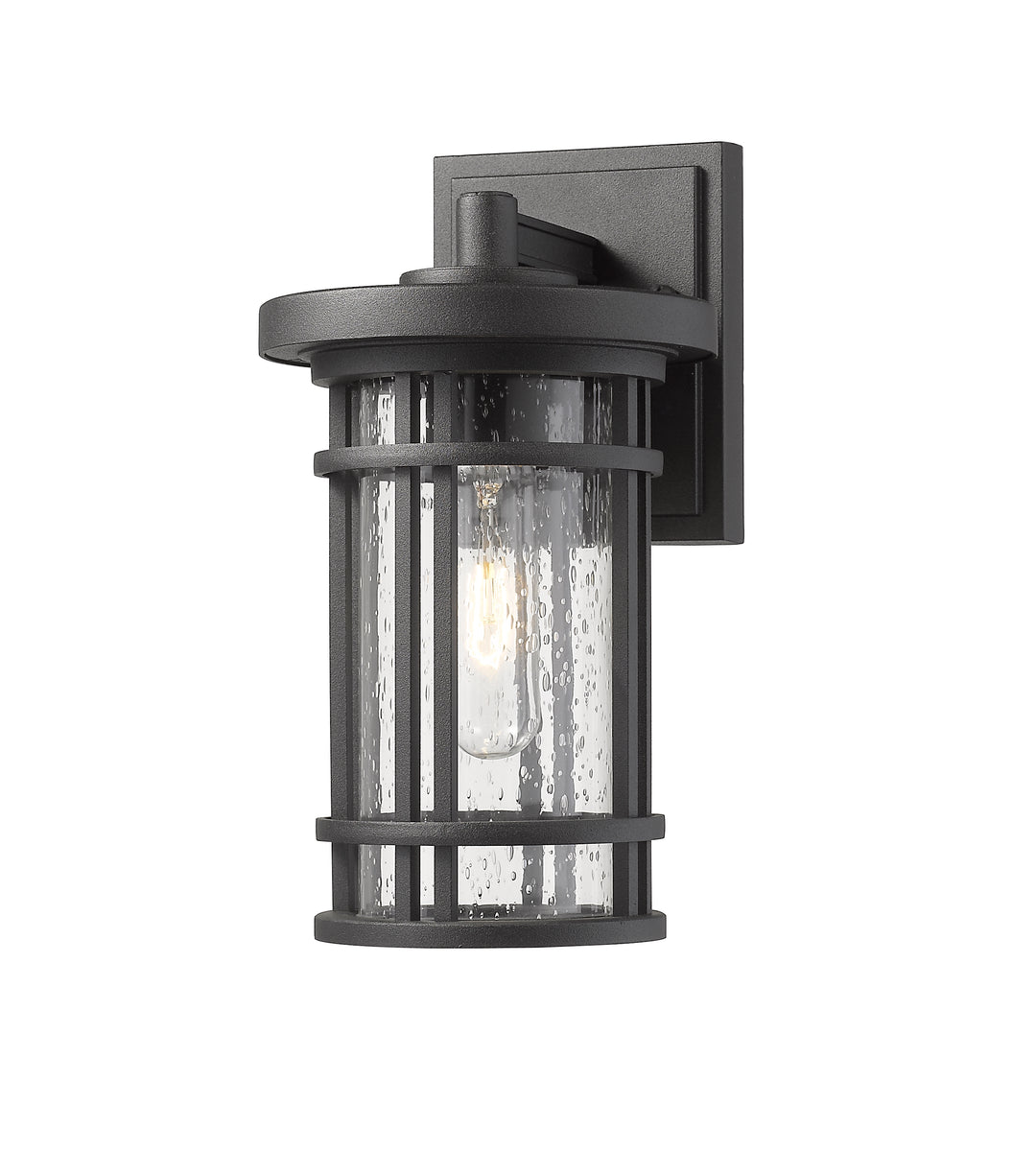 Z-Lite Jordan 570S-BK 1 Light Outdoor Wall Light