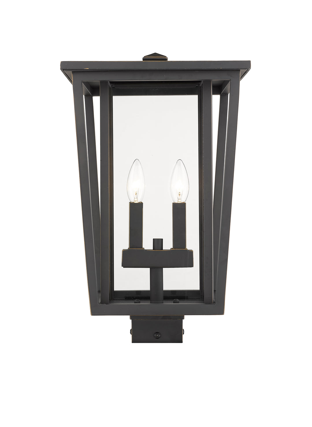 Z-Lite Seoul 571PHBS-ORB 2 Light Outdoor Post Mount Fixture