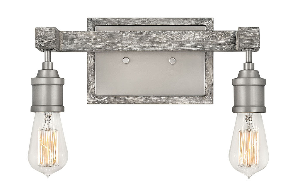 Hinkley Denton Bath Bar Vanity Lights Hinkley Pewter 5.0x14.0x10.0 