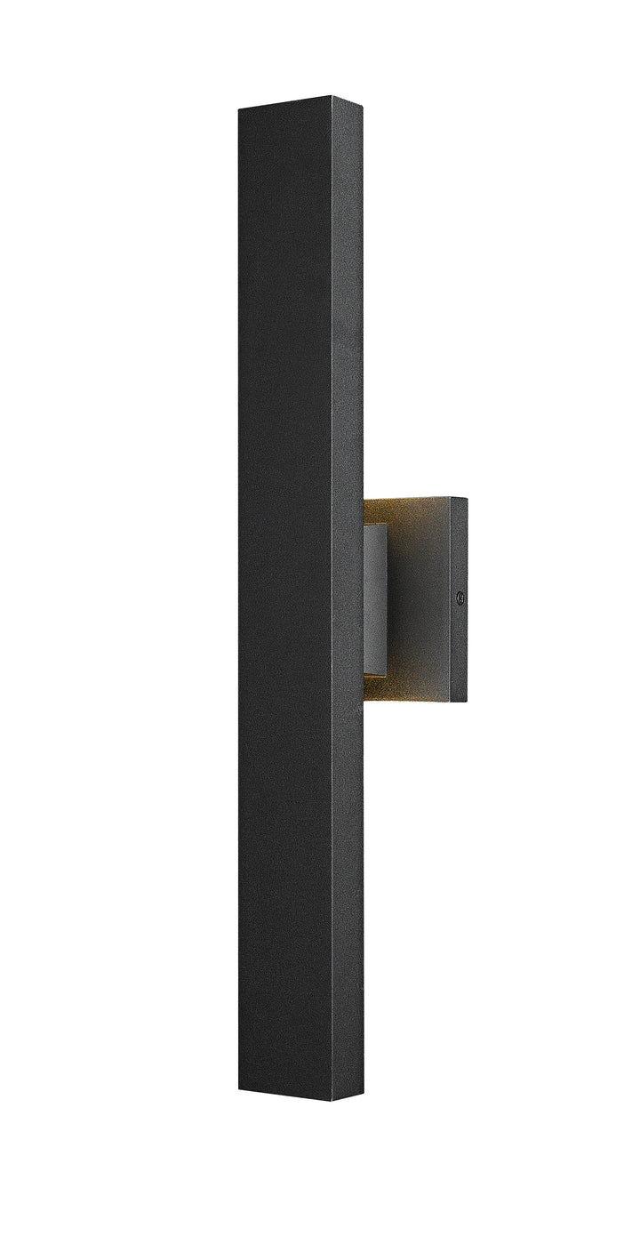 Z-Lite Edge 576S-2-BK-LED 2 Light Outdoor Wall Light