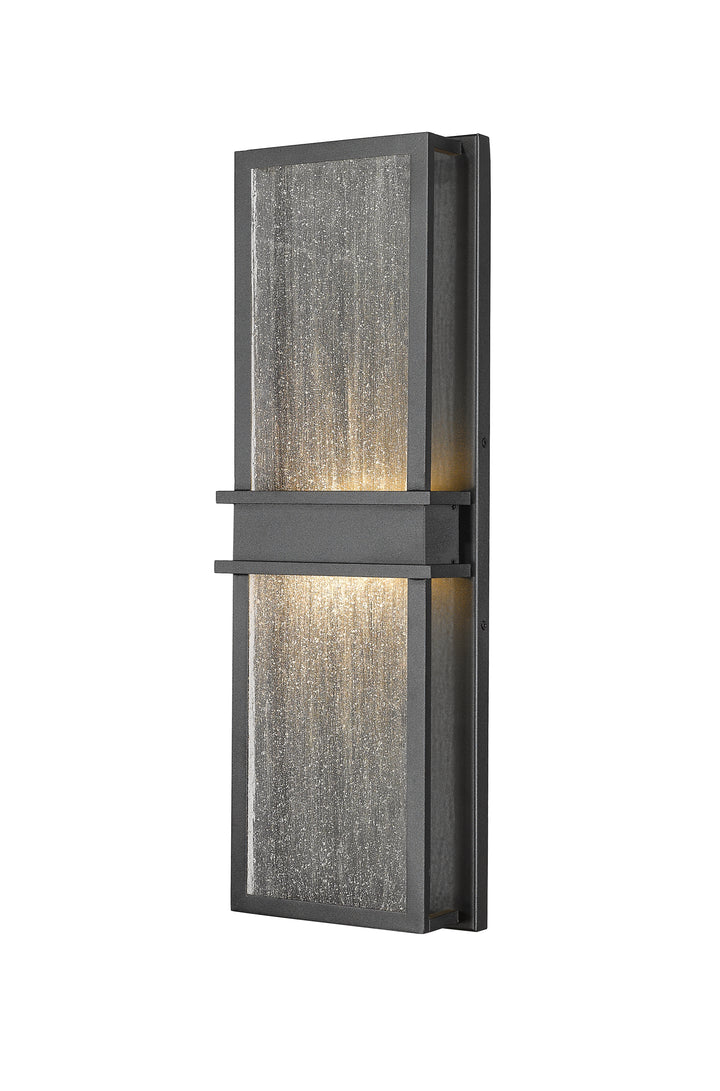 Z-Lite Eclipse 577B-BK-LED 2 Light Outdoor Wall Light