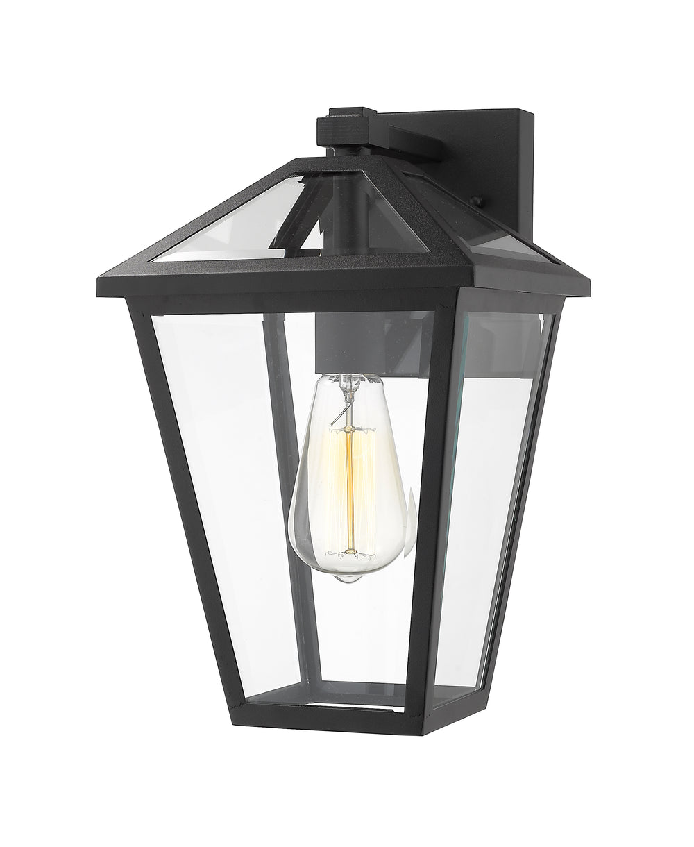 Z-Lite Talbot 579M-BK 1 Light Outdoor Wall Light