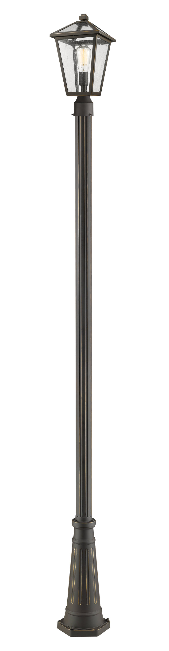 Z-Lite Talbot 579PHMR-519P-ORB 1 Light Outdoor Post Mounted Fixture