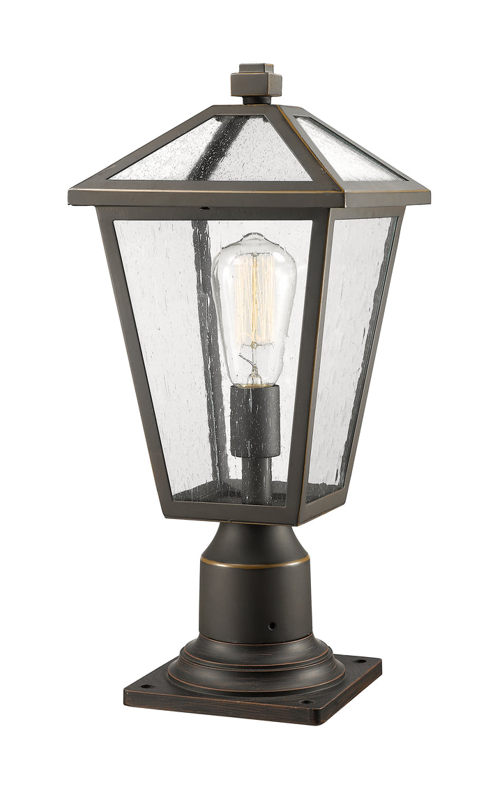 Z-Lite Talbot 579PHMR-533PM-ORB 1 Light Outdoor Pier Mounted Fixture
