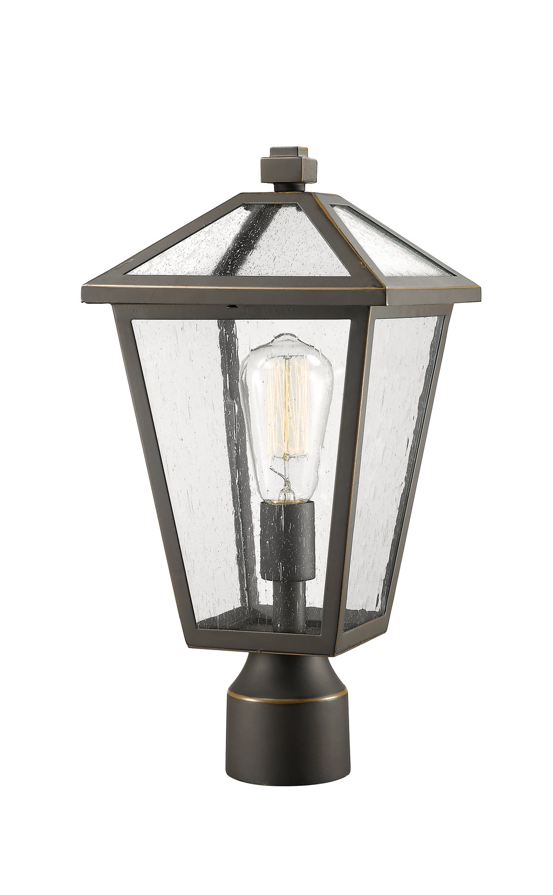 Z-Lite Talbot 579PHMR-ORB 1 Light Outdoor Post Mount Fixture