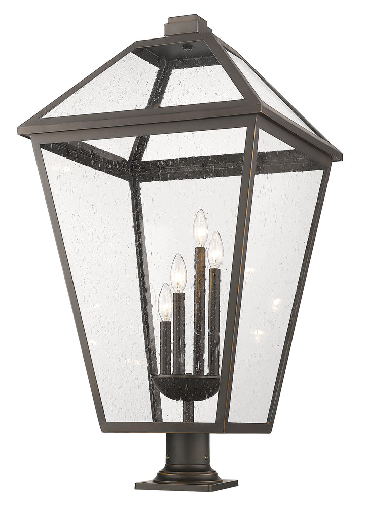 Z-Lite Talbot 579PHXLXR-533PM-ORB 4 Light Outdoor Pier Mounted Fixture
