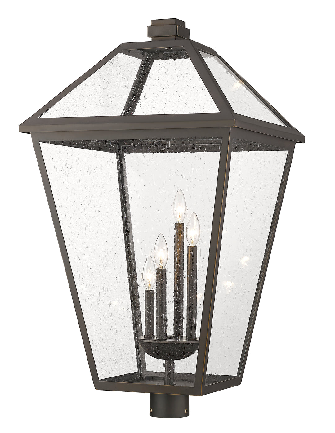 Z-Lite Talbot 579PHXLXR-ORB 4 Light Outdoor Post Mount Fixture