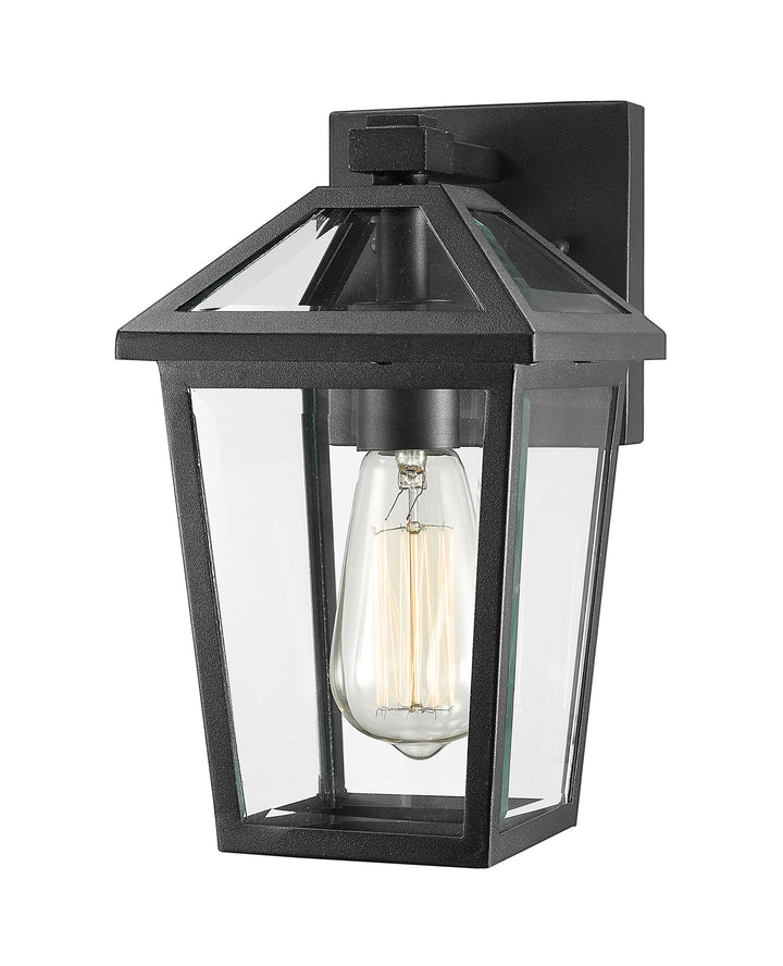 Z-Lite Talbot 579S-BK 1 Light Outdoor Wall Light
