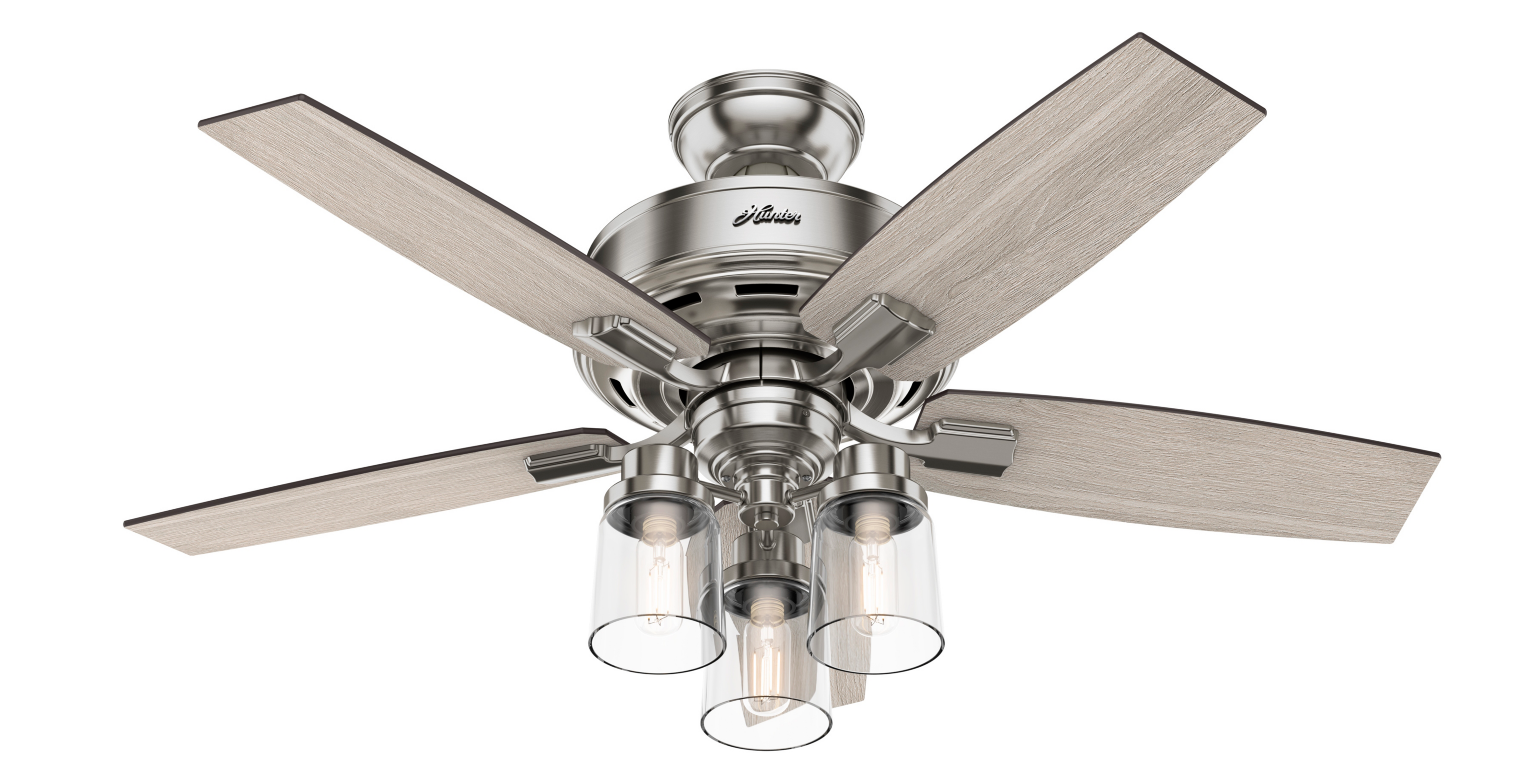 Hunter 44 inch Bennett Ceiling Fan with LED Light Kit and Handheld Remote