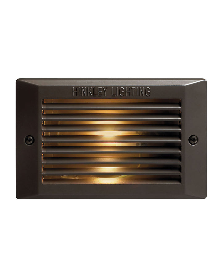 Hinkley Brick and Step Landscape Light LED Step Light 120V Bronze 58015BZ-LL