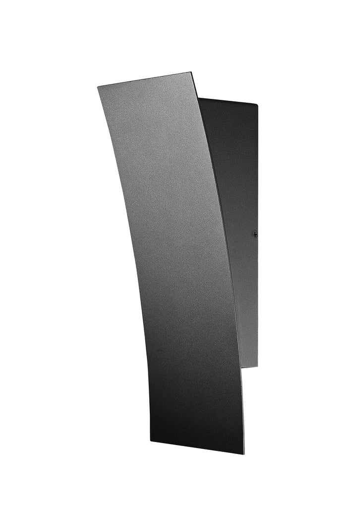 Z-Lite Landrum 581S-BK-LED 1 Light Outdoor Wall Light
