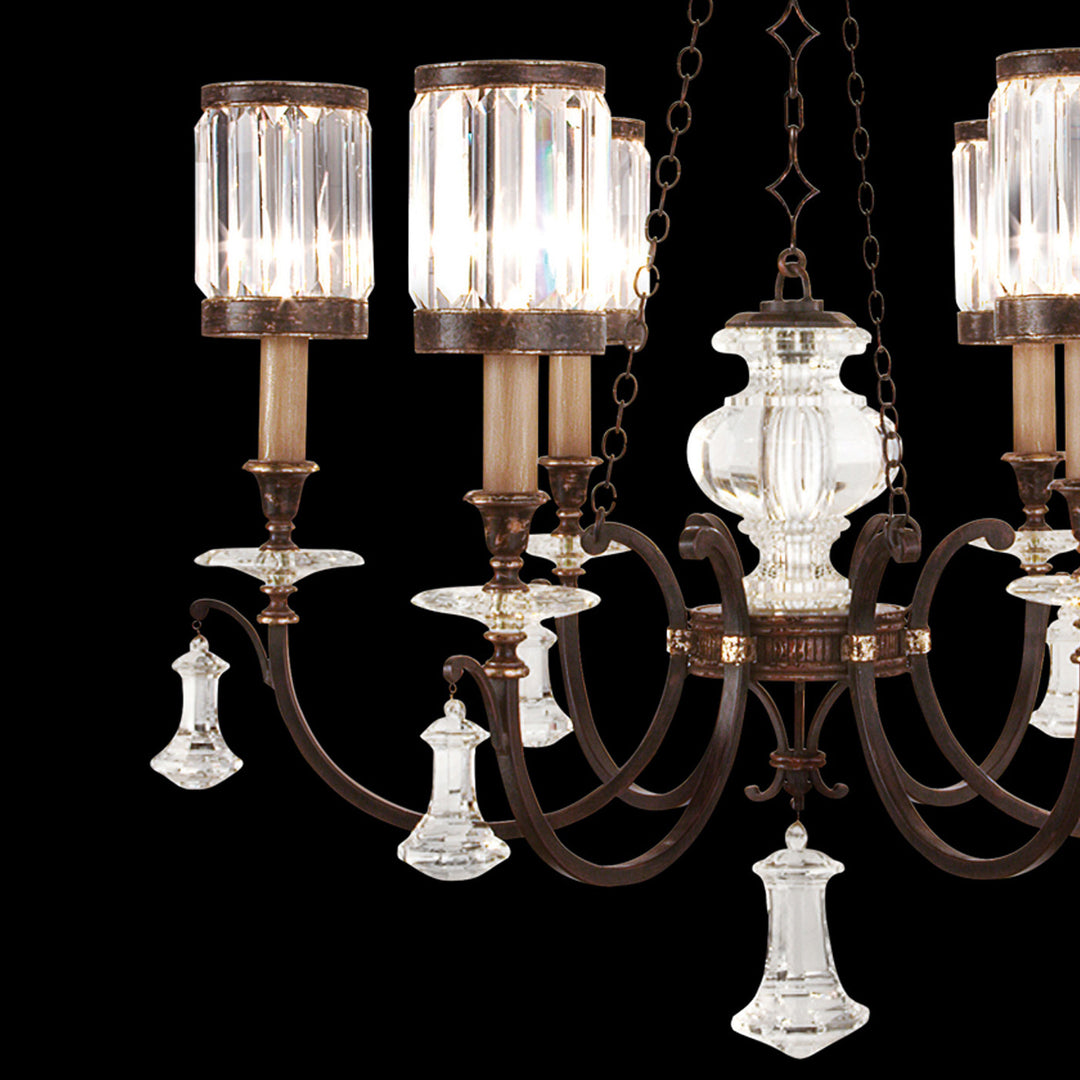 Fine Art Handcrafted Lighting Eaton Place 32"W Round Chandelier 584240 (Model 584240)
