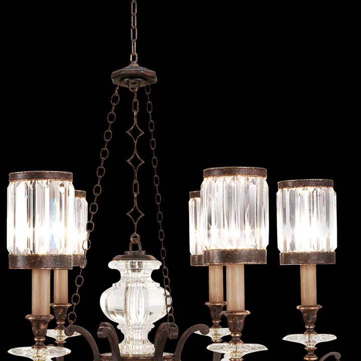 Fine Art Handcrafted Lighting Eaton Place 32"W Round Chandelier 584240 (Model 584240)