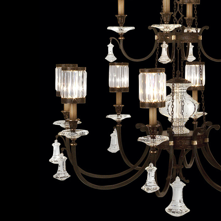 Fine Art Handcrafted Lighting Eaton Place 53"W Round Chandelier (Model 584740)