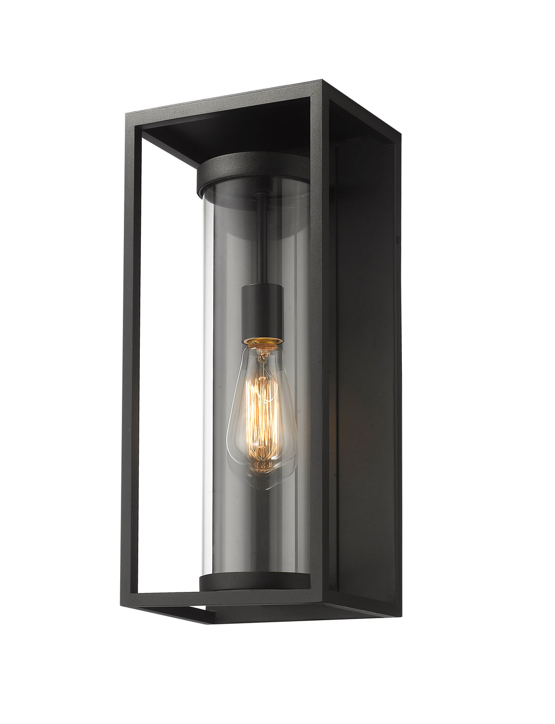 Z-Lite Dunbroch 584M-BK 1 Light Outdoor Wall Light