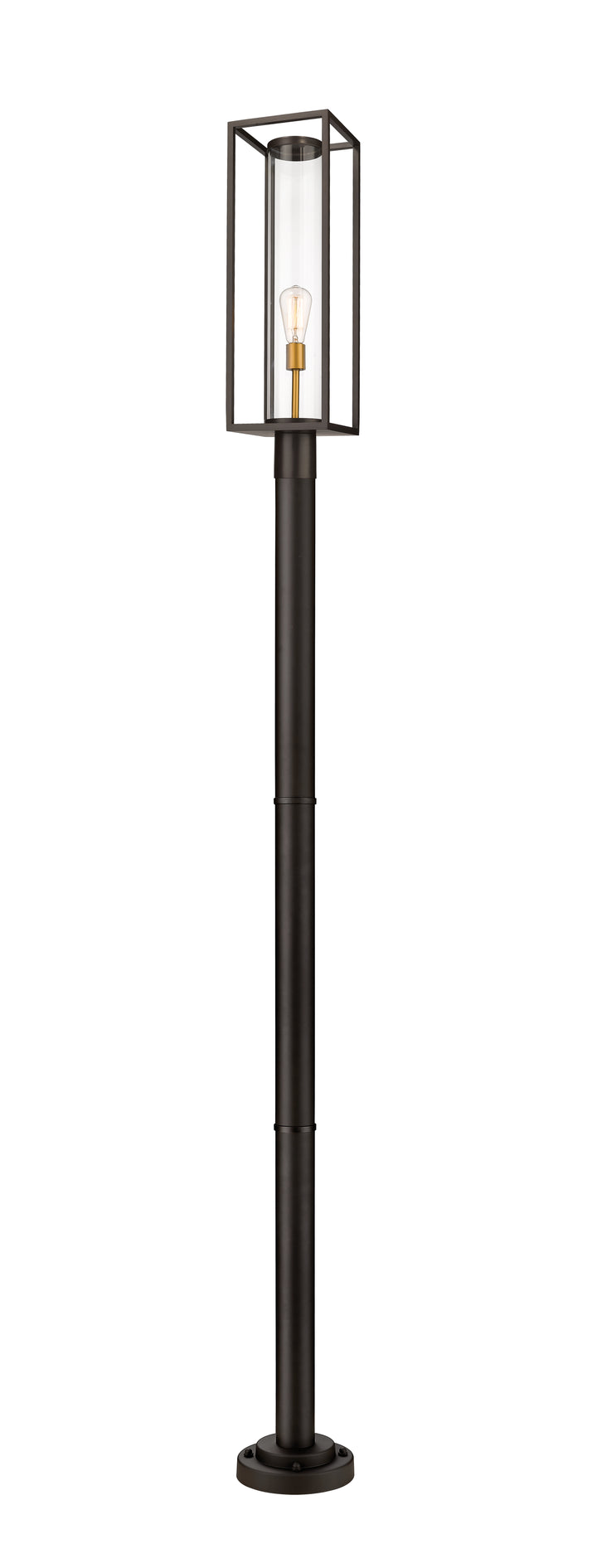 Z-Lite Dunbroch 584PHBR-567P-DBZ 1 Light Outdoor Post Mounted Fixture