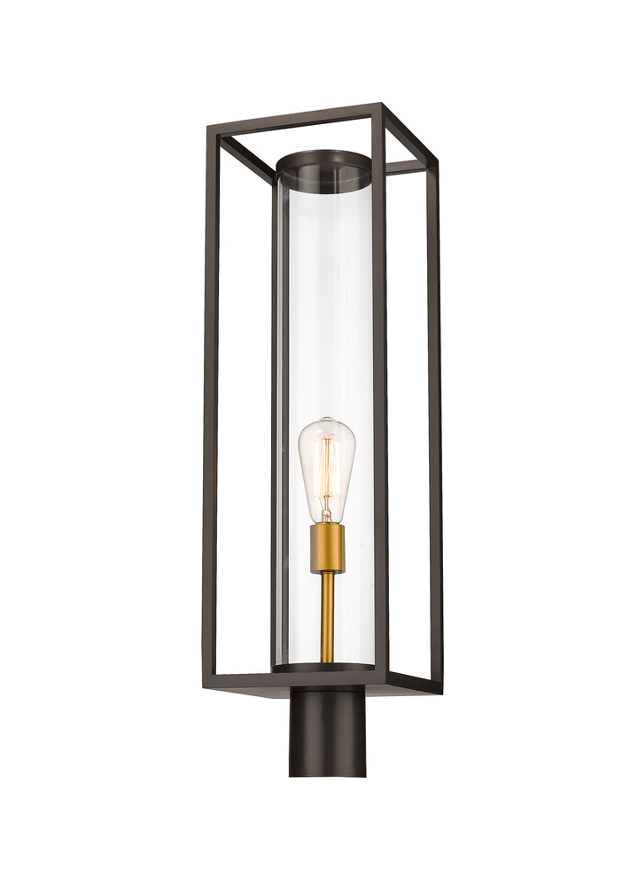 Z-Lite Dunbroch 584PHBR-DBZ-OBS 1 Light Outdoor Post Mount Fixture