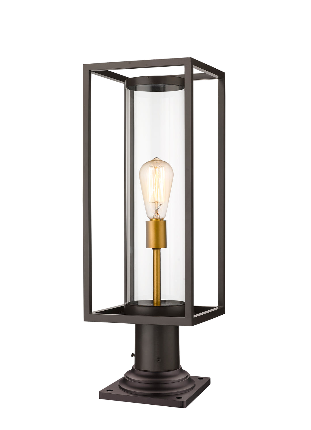 Z-Lite Dunbroch 584PHMR-533PM-DBZ 1 Light Outdoor Pier Mounted Fixture
