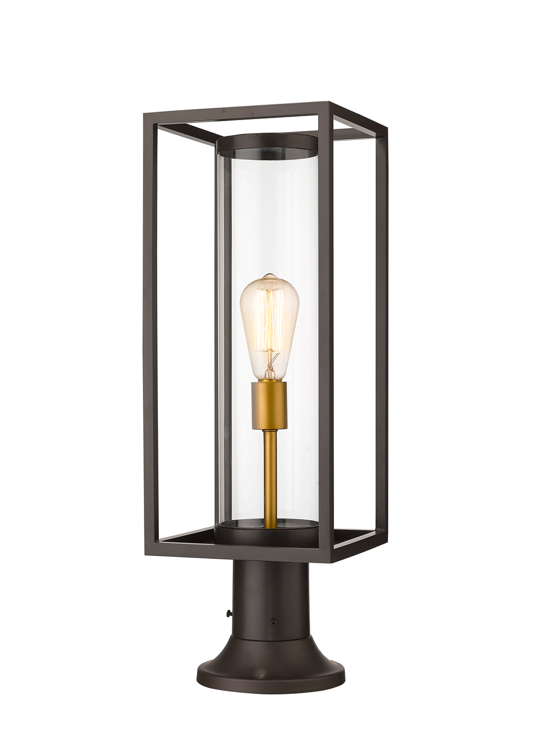 Z-Lite Dunbroch 584PHMR-553PM-DBZ 1 Light Outdoor Pier Mounted Fixture