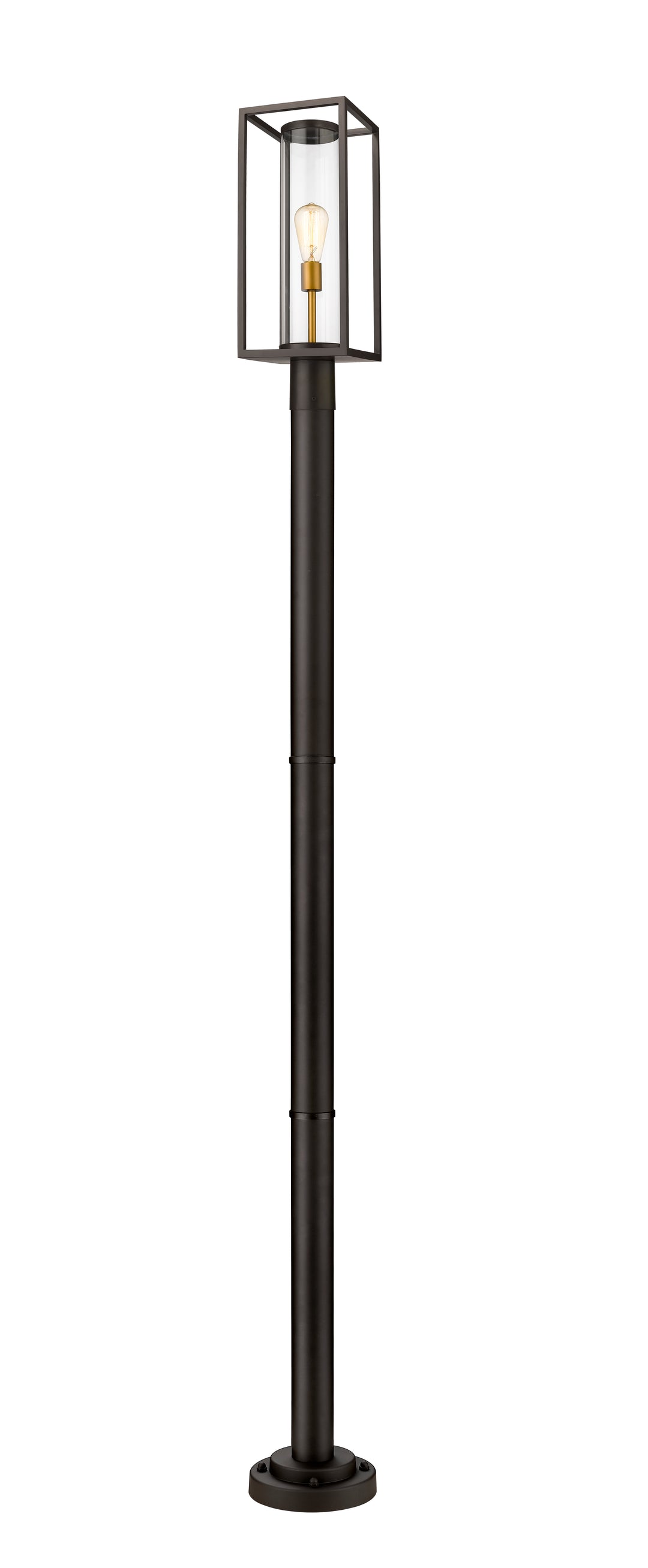Z-Lite Dunbroch 584PHMR-567P-DBZ 1 Light Outdoor Post Mounted Fixture