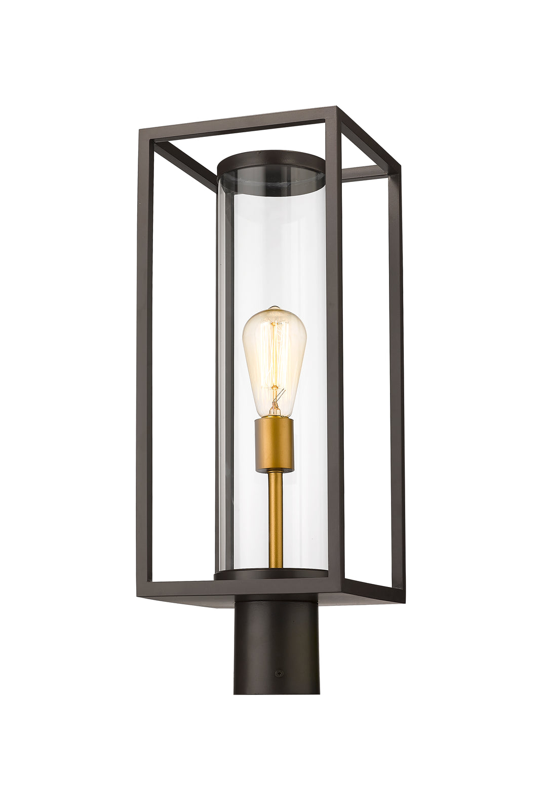 Z-Lite Dunbroch 584PHMR-DBZ-OBS 1 Light Outdoor Post Mount Fixture