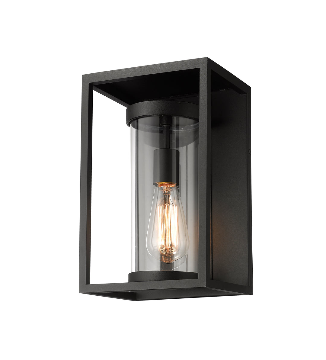 Z-Lite Dunbroch 584S-BK 1 Light Outdoor Wall Light