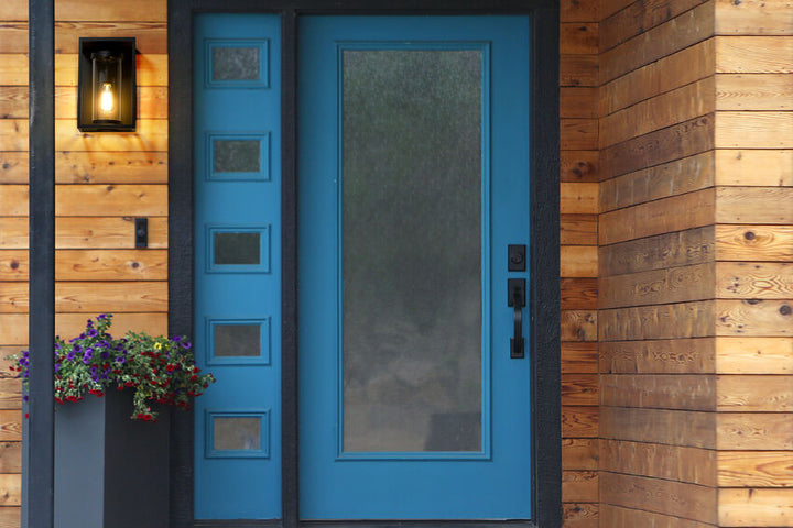 Z-Lite Dunbroch Outdoor Wall Light installed on a home exterior