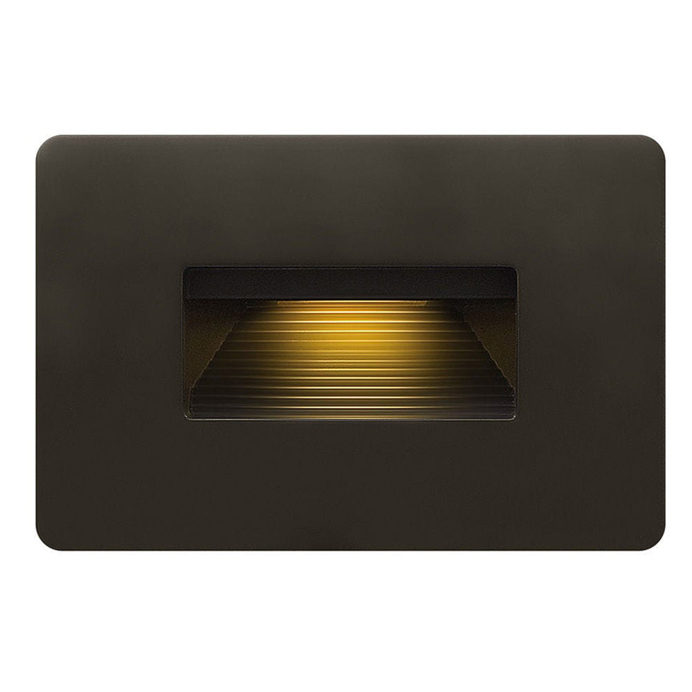 Hinkley Luna Landscape Step & Deck Light LED 2700K Step Light 120V Horizontal Bronze 58508BZ