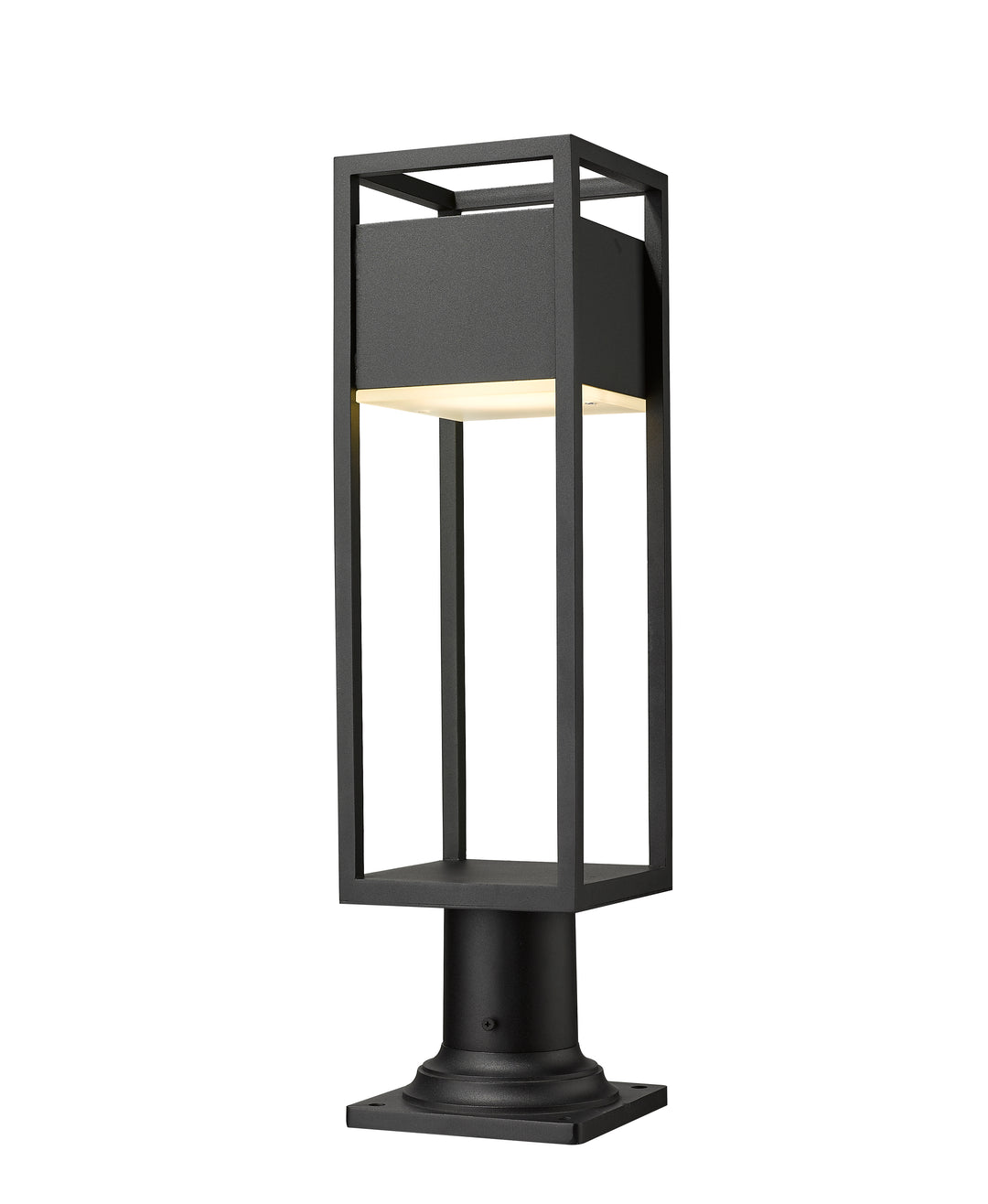 Z-Lite Barwick 585PHMR-533PM-BK-LED 1 Light Outdoor Pier Mounted Fixture