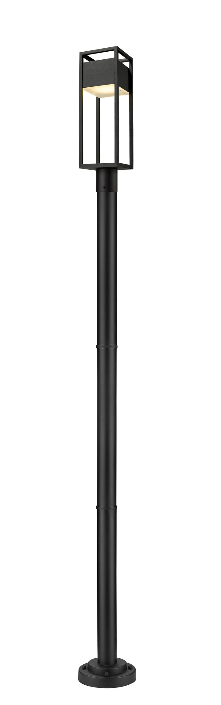 Z-Lite Barwick 585PHMR-567P-BK-LED 1 Light Outdoor Post Mounted Fixture