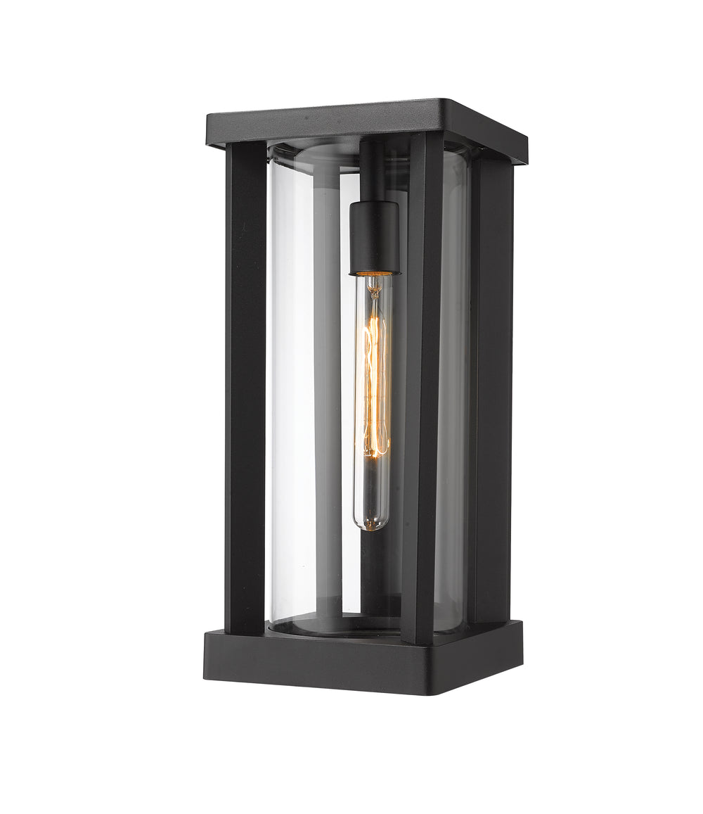 Z-Lite Glenwood 586M-BK 1 Light Outdoor Wall Light
