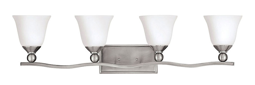 Hinkley Bolla Bath Bar Vanity Lights Hinkley Brushed Nickel 6.75x35.75x8.75 