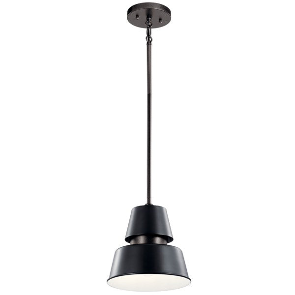 Kichler Lozano  Outdoor Hanging Pendant Outdoor Hanging Lights Kichler Black 9x9.5 