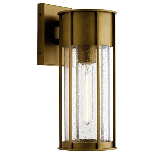 Kichler Camillo Outdoor Wall Outdoor Wall Lights Kichler Natural Brass 6x14.75