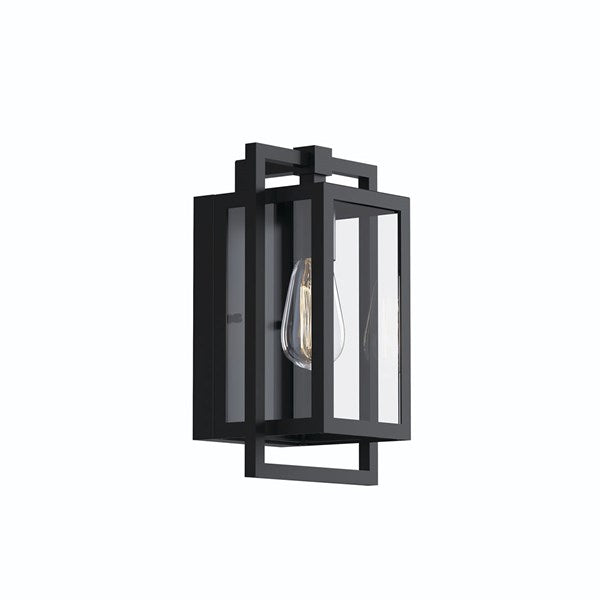 Kichler Goson Outdoor Wall Outdoor Wall Lights Kichler Black 7x11.75