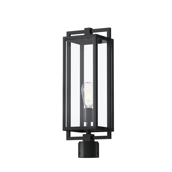 Kichler Goson  Outdoor Post Lantern Pier & Post Mount Lights Kichler Black 8x21 