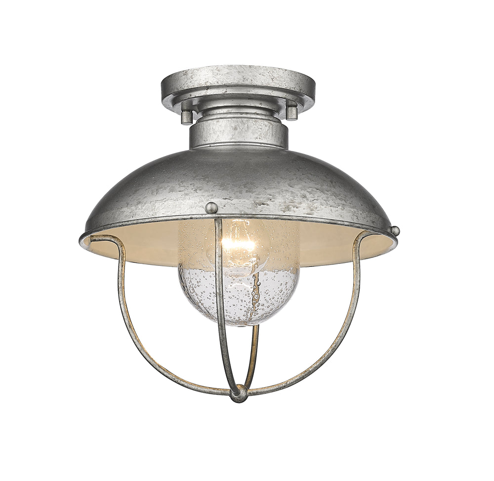 Z-Lite Ansel 590F-GV 1 Light Outdoor Flush Mount