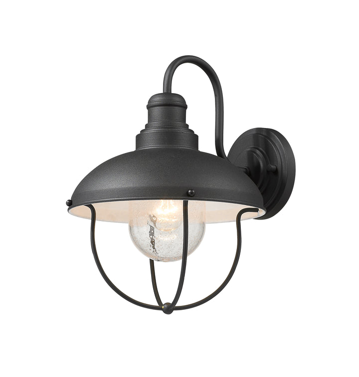Z-Lite Ansel 590M-BK 1 Light Outdoor Wall Light