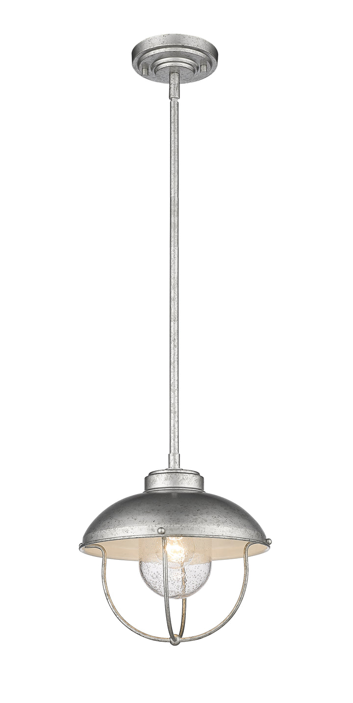 Z-Lite Ansel 590P-GV 1 Light Outdoor Pendant
