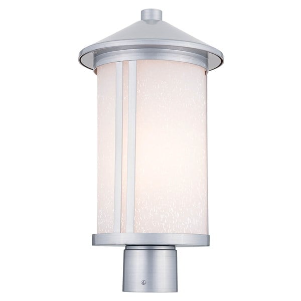 Kichler Lombard  Outdoor Post Lantern Pier & Post Mount Lights Kichler Brushed Aluminum x17.25 