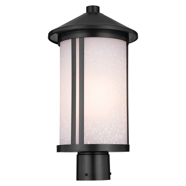 Kichler Lombard  Outdoor Post Lantern Pier & Post Mount Lights Kichler Black x17.25 