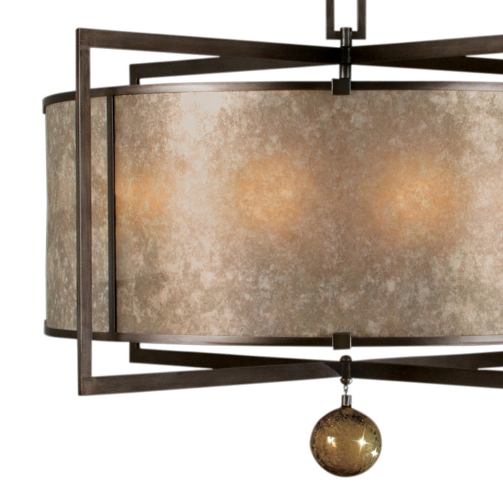 Fine Art Handcrafted Lighting Singapore Moderne 40"W Round Pendant (Model 591540)