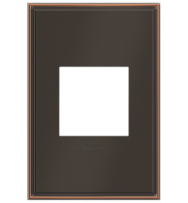 Legrand adorne Oil-Rubbed Bronze 1-Gang wall plate