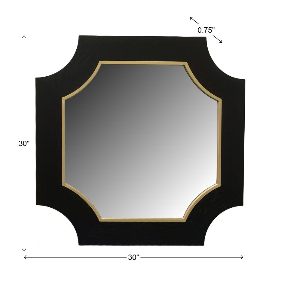 Howard Elliott Licorice Mirror