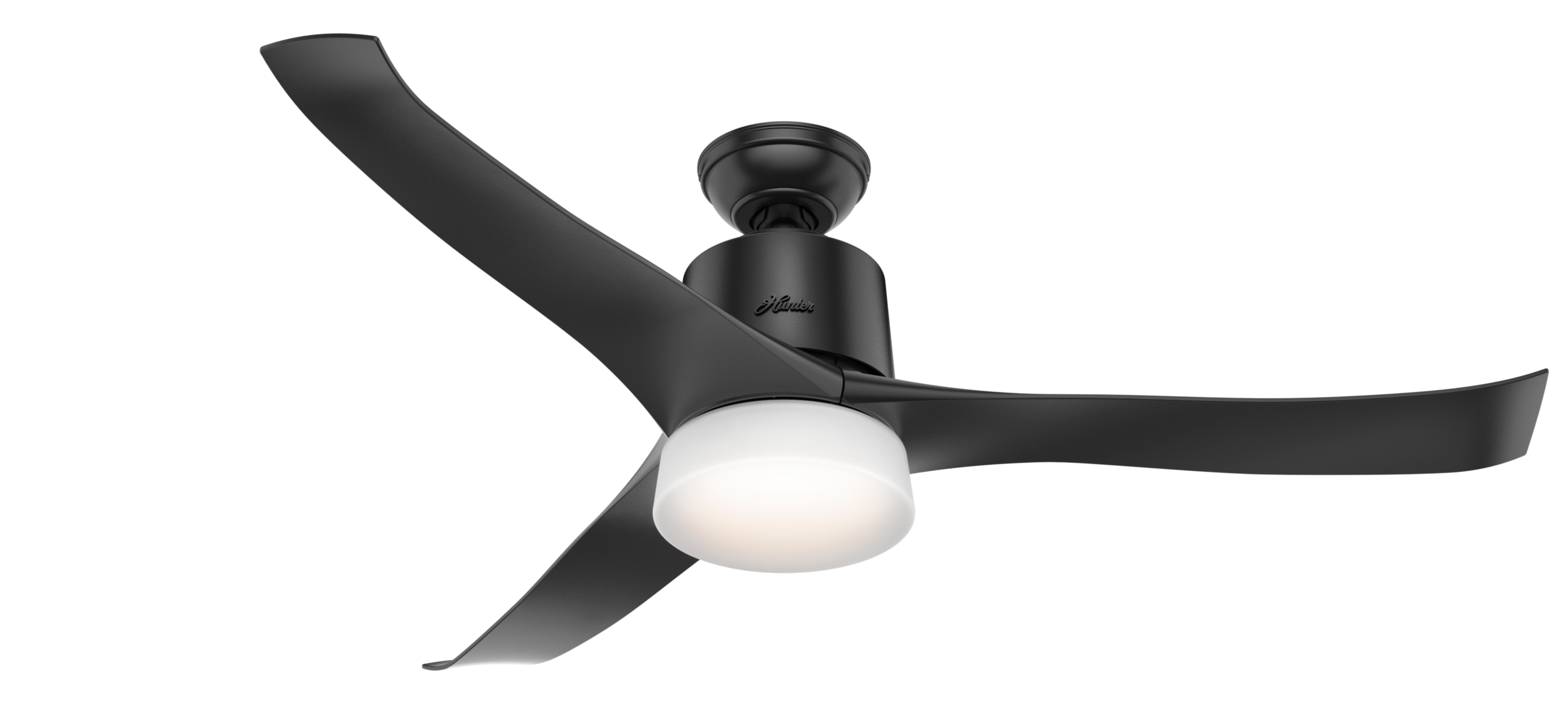 Hunter 54 inch Wi-Fi Symphony Ceiling Fan with LED Light Kit and Handheld Remote Ceiling Fan Hunter   