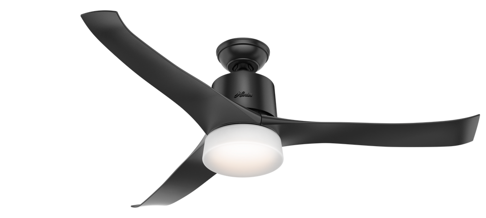 Hunter 54 inch Wi-Fi Symphony Ceiling Fan with LED Light Kit and Handheld Remote